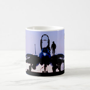 F-14 TOMCAT "PREFLIGHT" KAFFEETASSE