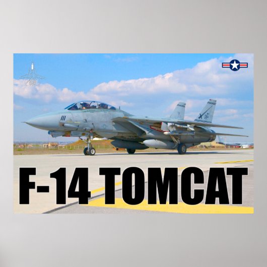 F-14 TOMCAT "PREFLIGHT" POSTER (Vorne)