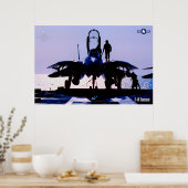 F-14 TOMCAT "PREFLIGHT" POSTER (Küche)