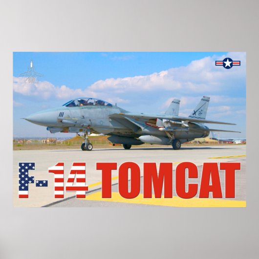 F-14 TOMCAT "PREFLIGHT" POSTER (Vorne)