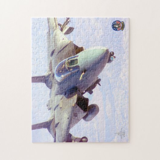 F-14 TOMCAT "REFUEL" (11 x 14 Zoll) Puzzle (Vertikal)
