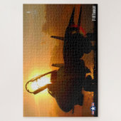 F-14 TOMCAT "SUNSET" (20 x 30 Zoll) Puzzle (Vertikal)