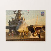 F-14 TOMCAT "SUNSET LAUNCH" (11 x 14 Zoll) Puzzle (Horizontal)