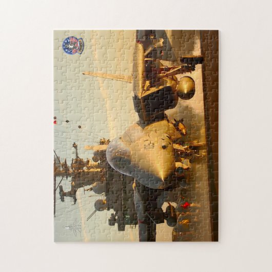 F-14 TOMCAT "SUNSET LAUNCH" (11 x 14 Zoll) Puzzle (Vertikal)