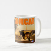F-14 TOMCAT "SUNSET LAUNCH" KAFFEETASSE (VorderseiteRechts)