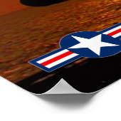 F-14 TOMCAT "SUNSET" POSTER (Ecke)