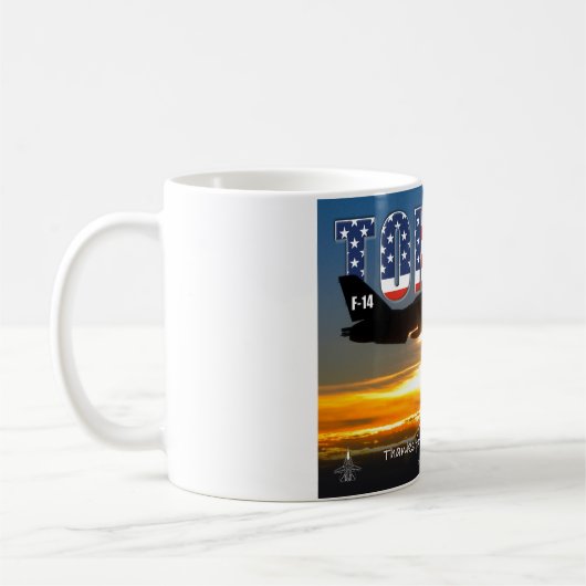 F-14 TOMCAT Sunset Tasse (Links)