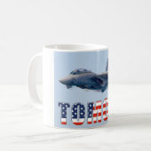 F-14 TOMCAT Supersonic Tasse (Vorderseite Links)