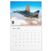 F-14 TOMCAT "SWING WING" Kalender (Mär 2026)