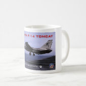 F-14 Tomcat-Tasse Kaffeetasse (VorderseiteRechts)