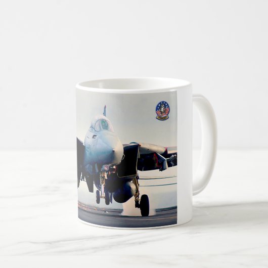 F-14 TOMCAT "TRAP" KAFFEETASSE (VorderseiteRechts)
