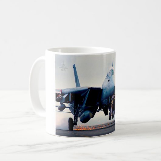 F-14 TOMCAT "TRAP" KAFFEETASSE (Vorderseite Links)
