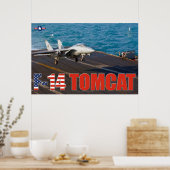 F-14 TOMCAT "TRAP" POSTER (Küche)