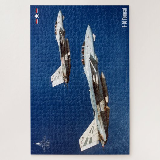 F-14 TOMCAT "WINGMAN" (20 x 30 Zoll) Puzzle (Vertikal)