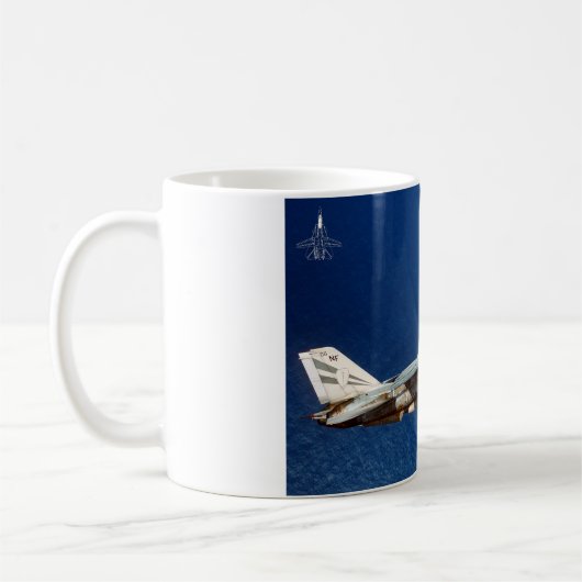 F-14 TOMCAT "WINGMAN" KAFFEETASSE (Links)