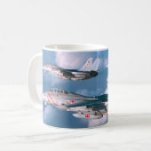 F-14 TOMCAT "WINGMAN" KAFFEETASSE (Vorderseite Links)