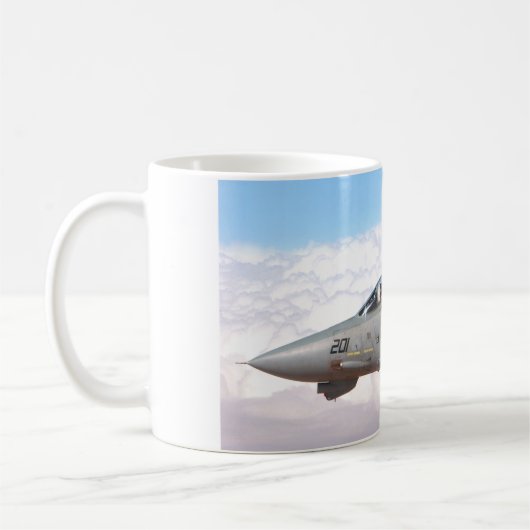 F-14 TOMCAT "WINGMAN" KAFFEETASSE (Links)