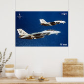 F-14 TOMCAT "WINGMAN" POSTER (Küche)