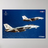 F-14 TOMCAT "WINGMAN" POSTER (Vorne)