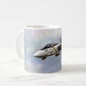 ”F-14A TOMCAT JOLLY ROGERS”mug Kaffeetasse (Vorderseite Links)
