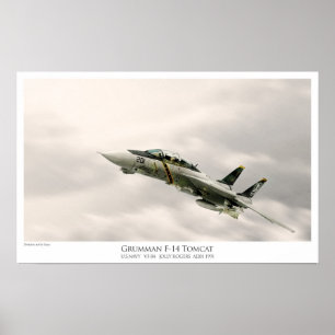 F-14A TOMCAT VF-84-PIRATENFLAGGEN POSTER
