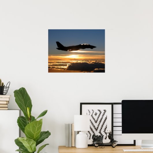 F-14D Tomcat Poster (Heimbüro)