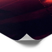 F-15 Adler Fighter Jet Poster (Ecke)