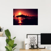 F-15 Adler Fighter Jet Poster (Heimbüro)