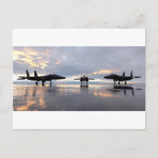 F-15 Adler Fighter Jet Postkarte