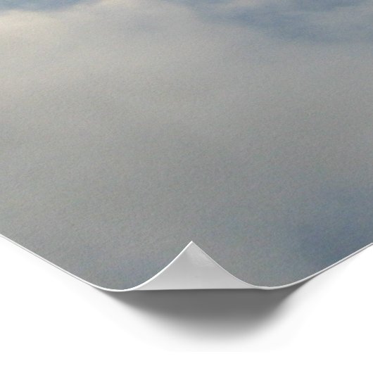 F-15 Adler im Flug Poster (Ecke)