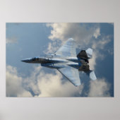 F-15 Adler im Flug Poster (Vorne)