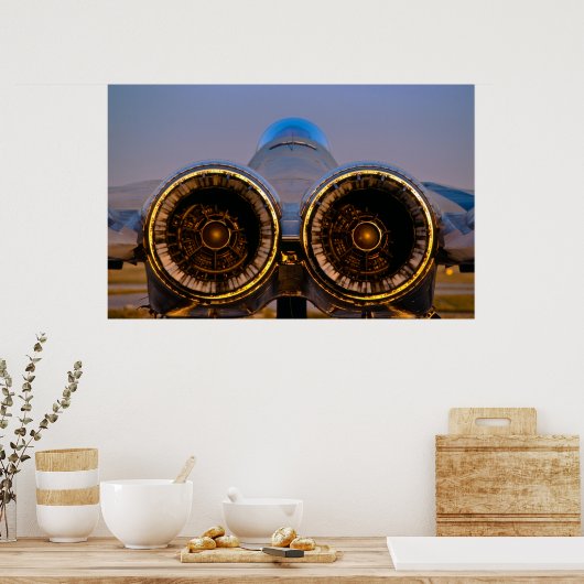 F-15 Adler Poster (Küche)