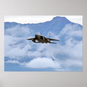 F-15-Adlerflugzeug Poster
