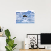 F-15-Adlerflugzeug Poster (Heimbüro)