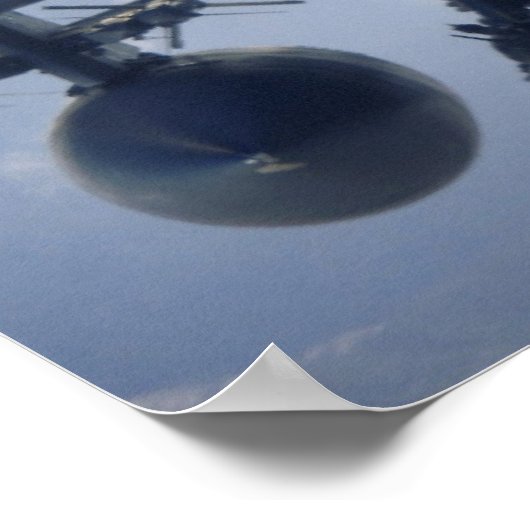 F-15-Adlerflugzeug Poster (Ecke)