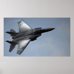 F-15-Adlerflugzeug Poster