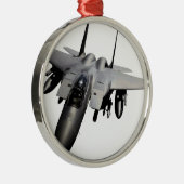 F-15 Eagle Düsenjäger Ornament Aus Metall (Rechts)