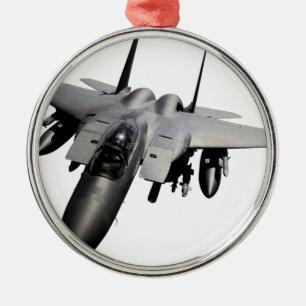 F-15 Eagle Düsenjäger Ornament Aus Metall