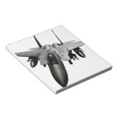 F-15 Eagle Jet Fighter Notizblock (angewinkelt)