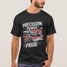 F-15 Eagle Jet: Precision Pride Power Fighter Gift T-Shirt