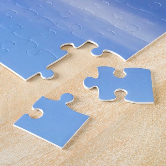 F-15 Fighter beobachtet den Start des Space Shuttl Puzzle (Seite)