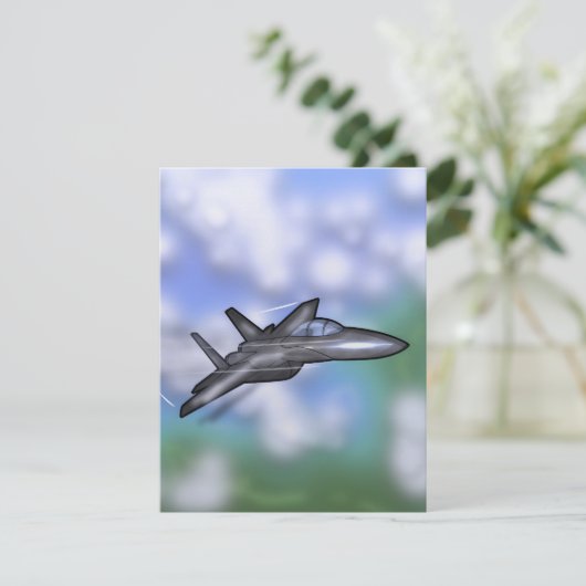 F-15 Kämpfer Einladung (Stehend Vorderseite)