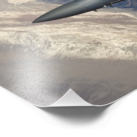 F-15 Strike Eagle Fotodruck (Ecke)