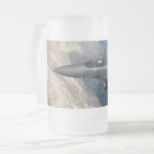 F-15 Strike Eagle Mattglas Bierglas (Vorderseite Links)
