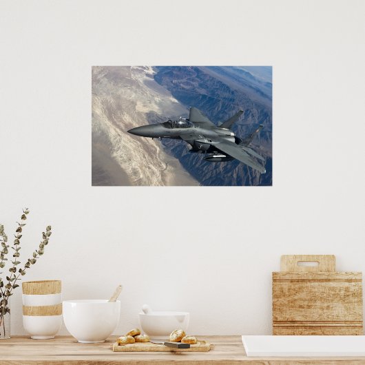 F-15 Strike Eagle Poster (Küche)