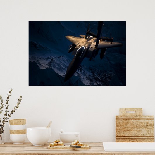 F-15 Strike Eagle Poster (Küche)