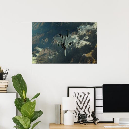 F-15 Strike Eagle Poster (Heimbüro)