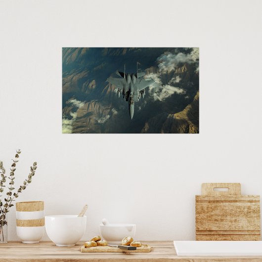 F-15 Strike Eagle Poster (Küche)