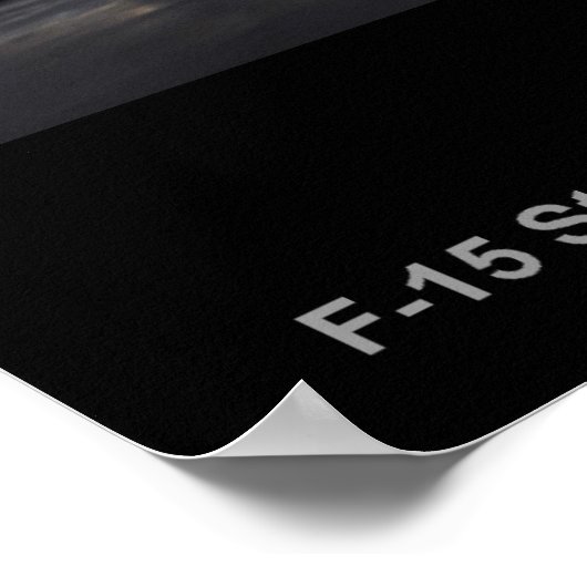 F-15 Strike Eagles Poster (Ecke)