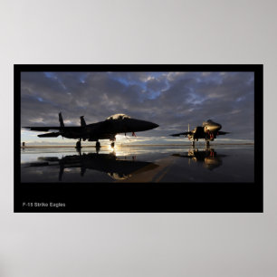 F-15 Strike Eagles Poster